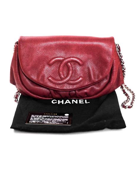 chanel burgundy woc|burgundy chanel caviar crossbody.